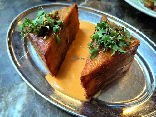 Potato gratin at Faubourg Daimant in Paris