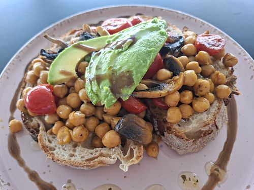 The vegan breakfast at SunRose Beach Aparthotel in Corfu