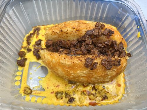 Papa rellena   at Oiga in Lima