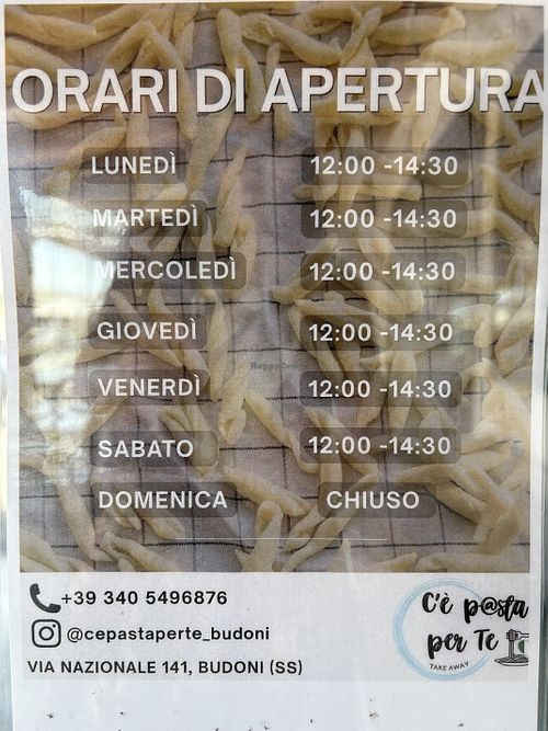   at C'è Pasta per Te in Budoni
