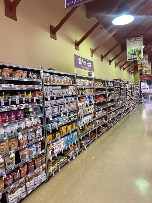 Huge Gluten Free Section | Note NOT All Vegan 🌱   at Mollie Stone's in San Mateo
