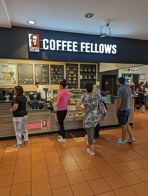 Coffee Fellows corner at Coffee Fellows in Ober-moerlen