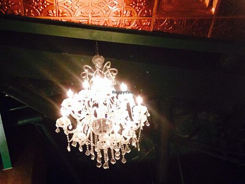 A chandelier at Eatonville in Washington