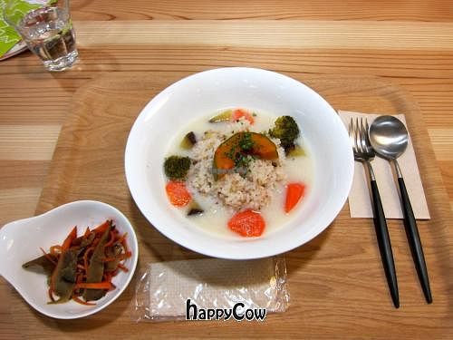 Set Meal at TOS Cafe in Fukuoka