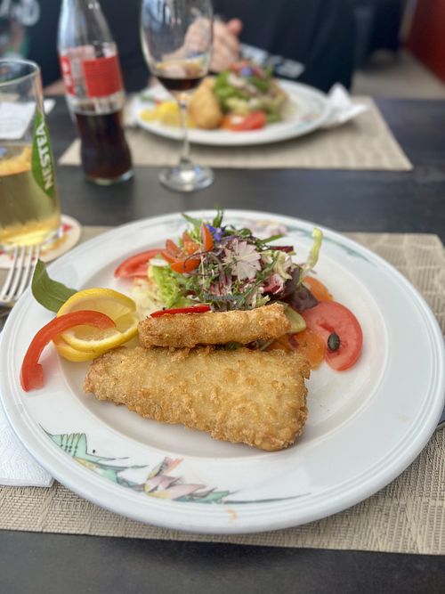 Jackfruit Schnitzel  at Kainer in Triesenberg