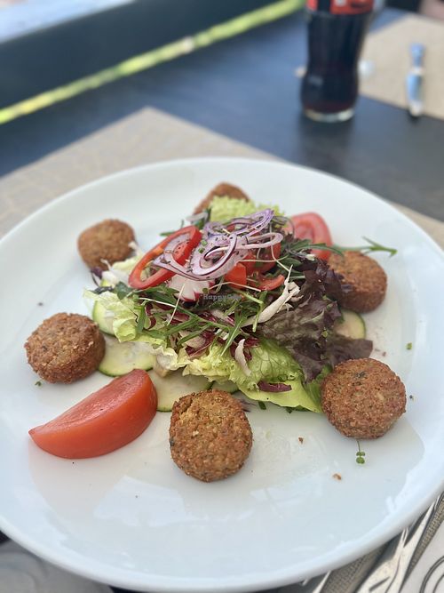 Fitnessteller Falafel  at Kainer in Triesenberg