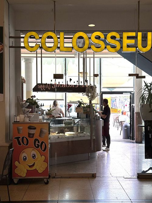 front  at Colosseum Bistro & Eiscafé in Hannover