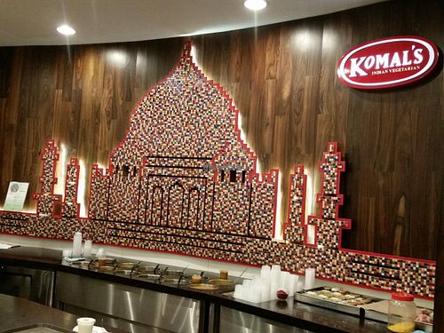 stall decor at Komala's Restaurant - Jurong Point in West Singapore