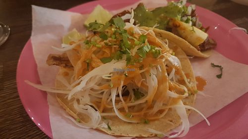 Crispy fried oyster mushrooms at Cantina in Newcastle Upon Tyne