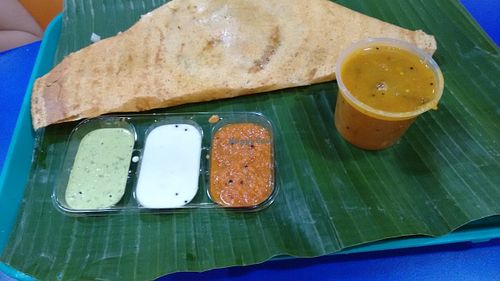 Onion dosa at Komala's Restaurant - Tanglin Mall in Central Singapore