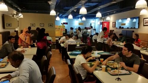 restaurant interior at Komala's Restaurant - Chevron House in Central Singapore