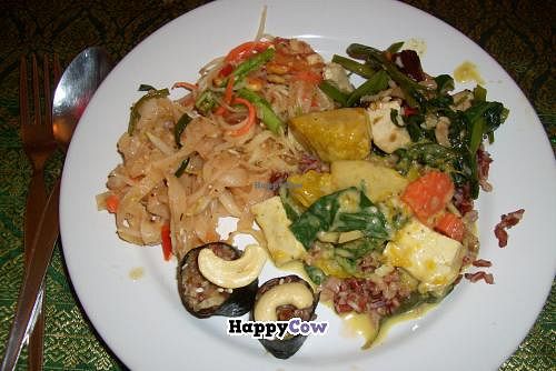 Goodies from buffet at May Kaidee's Vegetarian Restaurant - Samsen in Bangkok