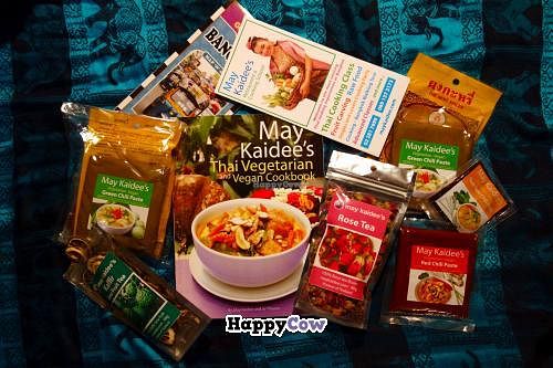 Souvenirs from Bangkok... at May Kaidee's Vegetarian Restaurant - Samsen in Bangkok