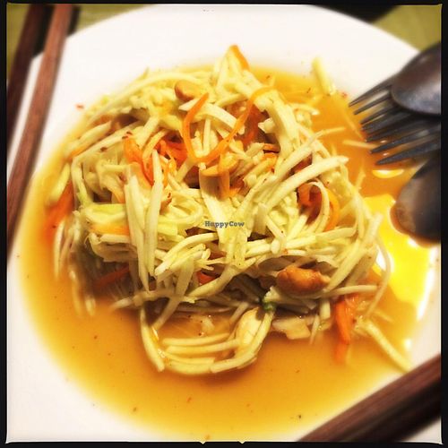 Facebook.com/rawvegantraveller  at May Kaidee's Vegetarian Restaurant - Samsen in Bangkok