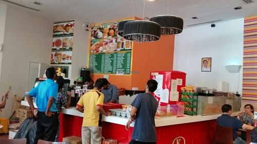 restaurant interior at Komala's Restaurant - ARC in Central Singapore