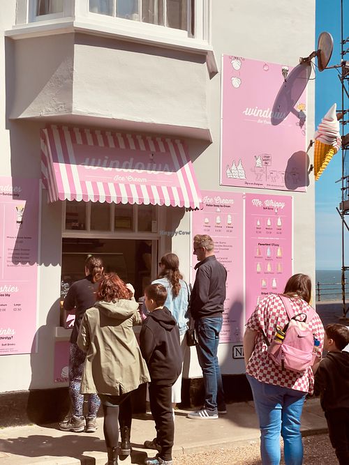 Windows Ice Cream Shop Cromer at Windows Ice Cream in Cromer