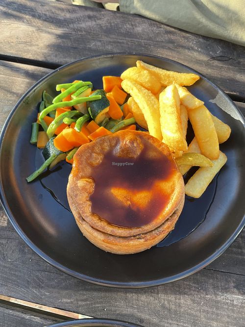 Vegan vegetable pie  at Wight Mouse Inn in Ventnor