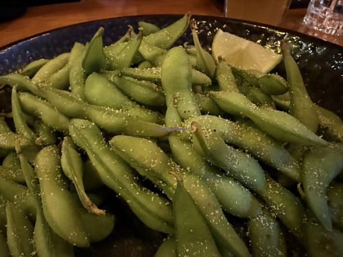 edamame  at Vinami Kitchen in Baden Baden