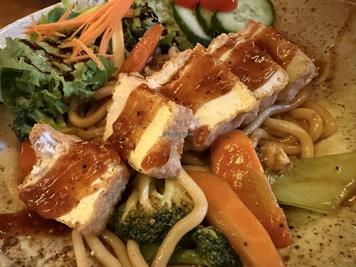 vegan udon  at Vinami Kitchen in Baden Baden