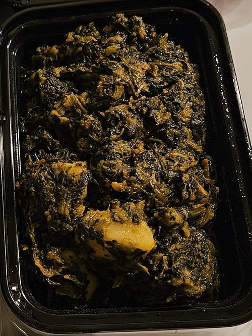 Aloo Sagh at Mirchi Indian Cuisine in Thousand Oaks