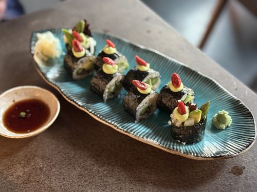Vegetable Maki  at FUMI in Brighton