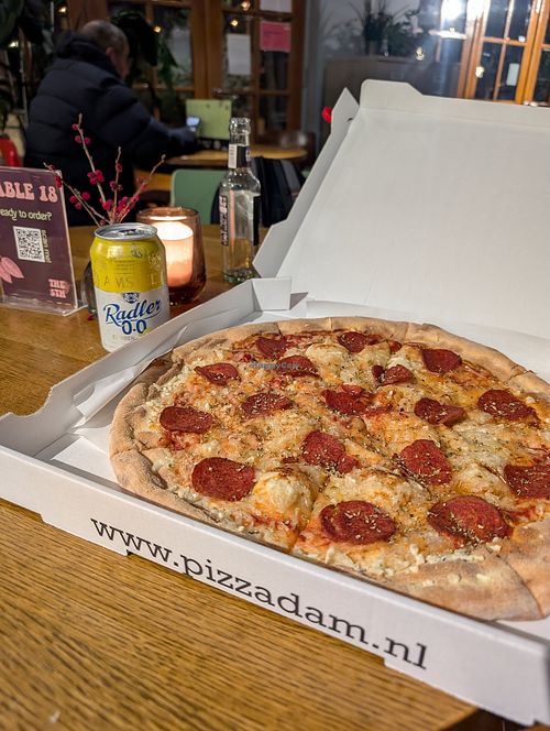  at Pizza'dam in Amsterdam