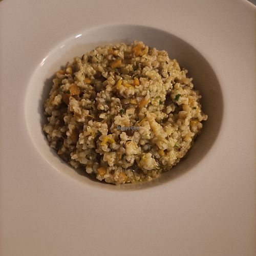 Bulgur alla zucca con lenticchie, menta e cumino at La Vite in San Dona Di Piave