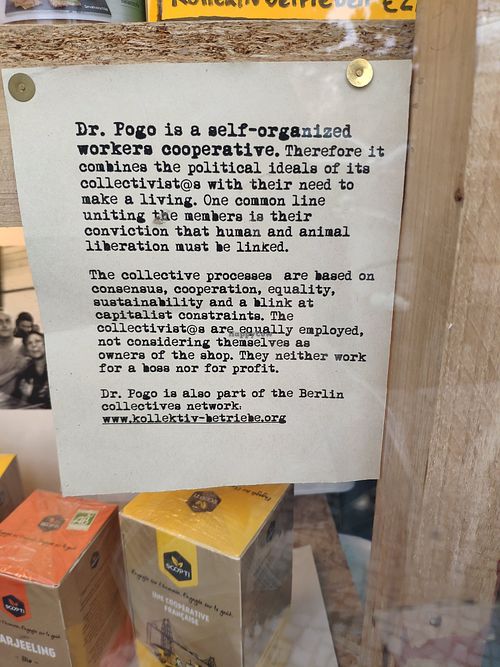 About the collective at Dr. Pogo in Berlin