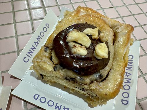  vegan banana bread roll 🍌  at Cinnamood in Wuppertal