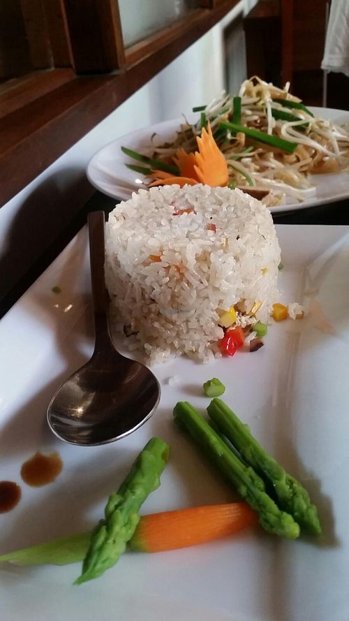 vegan fried rice (no egg) at Hum Vegetarian - District 3 in Ho Chi Minh City