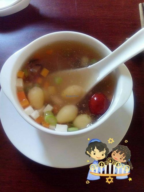 not very good gingko soup .. at Hum Vegetarian - District 3 in Ho Chi Minh City