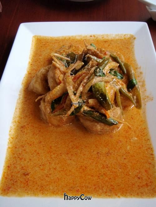 Fried Tofu with Spicy Sauce at Hum Vegetarian - District 3 in Ho Chi Minh City