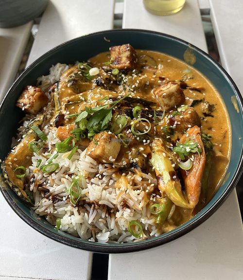 curry with tofu   at Buddik BanLieue in Trier