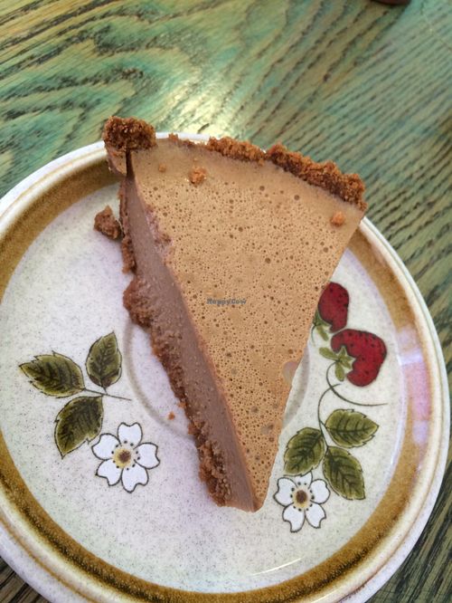 Cappuccino mousse pie. at Bragg's Factory Diner in Phoenix