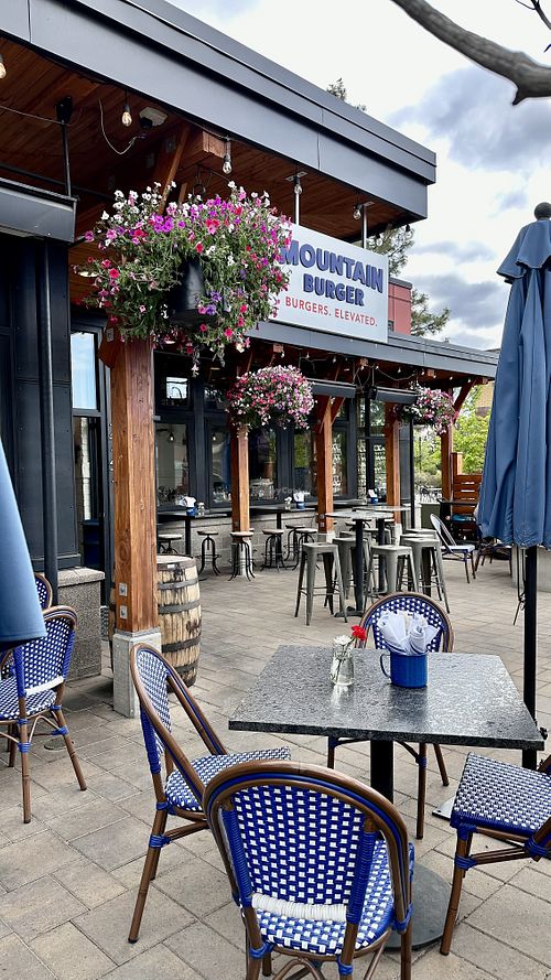 Great patio!  at Mountain Burger  in Bend