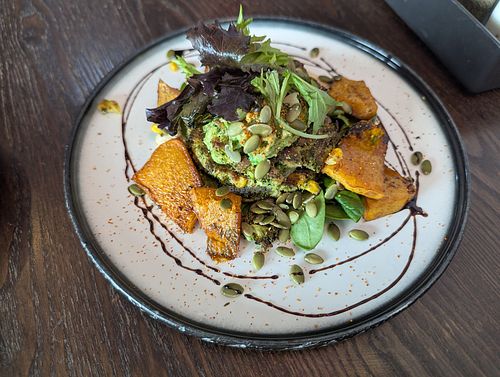 Broccoli stack at Toa Beans in Bassendean