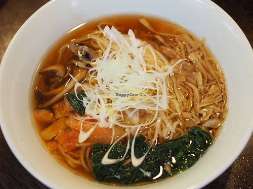Vegan ramenn  at Ramen Seiyu - らーめん清湯 in Sapporo