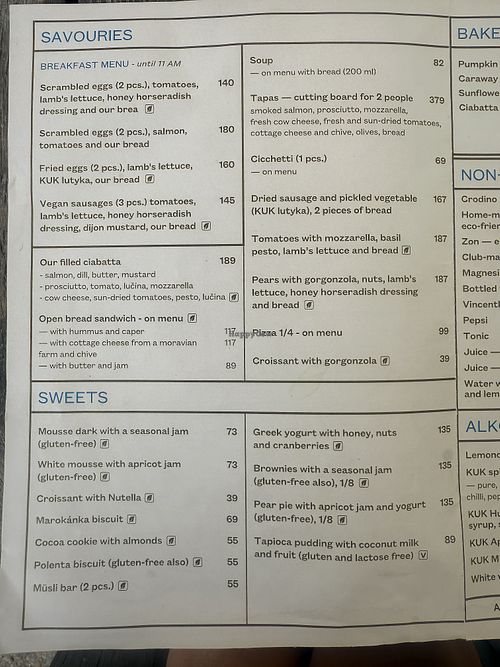 V is for vegan  at Kuk Bistro in Mikulov