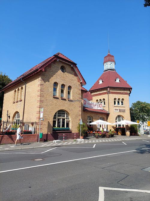 Outside view  at Alter Bahnhof Oberkassel in Dusseldorf
