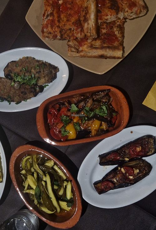 Vegan options at Rianata 'a vasulata in Camerota