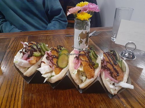 Tofu Katsu Bao at Momona in Chico