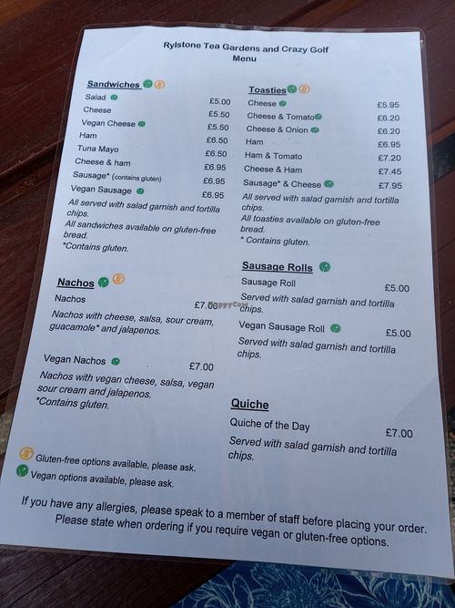  at Rylstone Tea Gardens in Shanklin