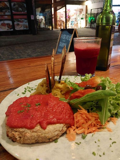 Prato Vegano at Espaço Brasil Itacaré-Bahia in Itacare