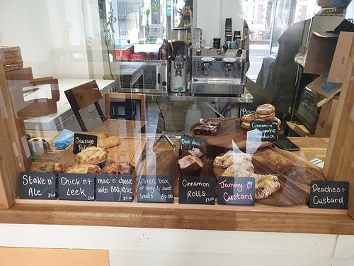  at The Pie Box Cafe in Cardiff