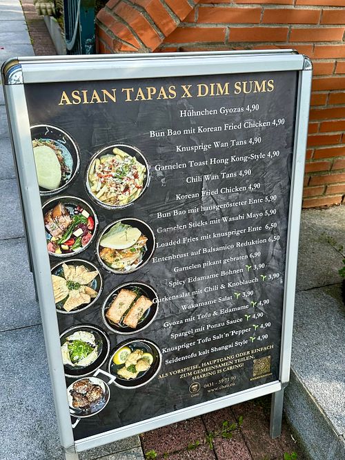 Also has Asian Tapas at China Restaurant Chau in Kiel