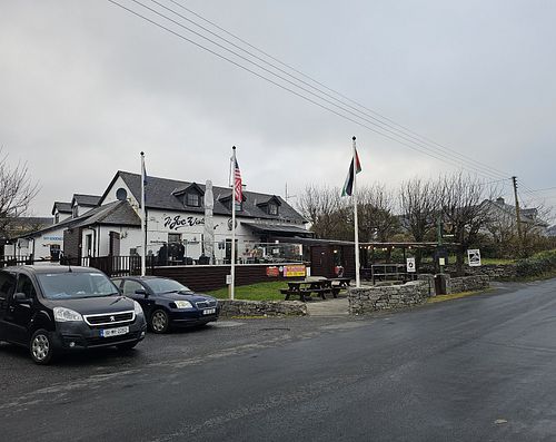 Outside. at Joe Wattys in Inishmor