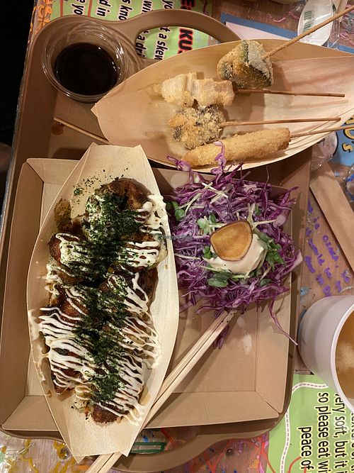   at OKO Takoyaki in Osaka