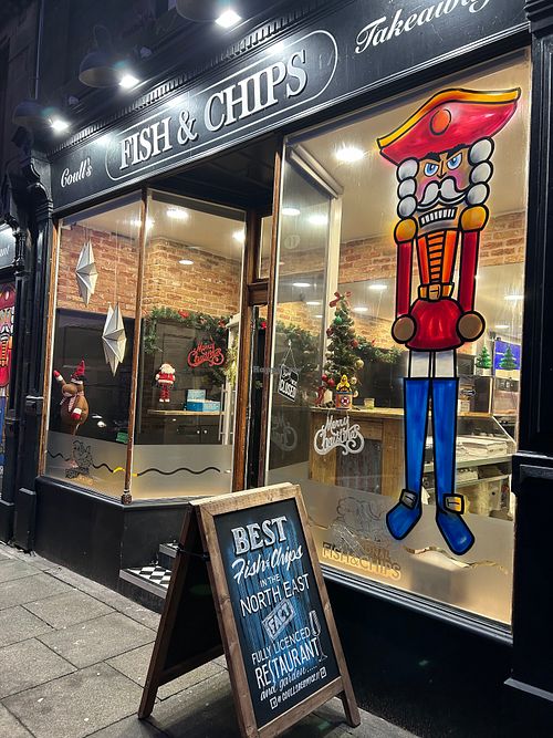 Exterior  at Coulls Fish Restaurant in Berwick Upon Tweed