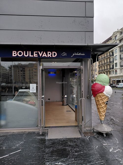  at Gelateria Boulevard in San Sebastian