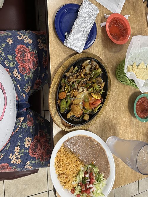 The whole order  at La Esperanza in Tazewell